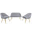 Ensemble de salon 3 pièces Tessi-1950267148