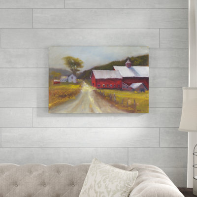 «North Country II», peinture sur toile