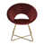 Velours rouille rouge est en rupture de stock