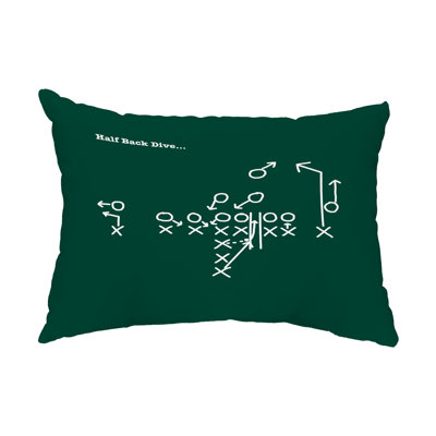 Outdoor Reversible Throw Pillow