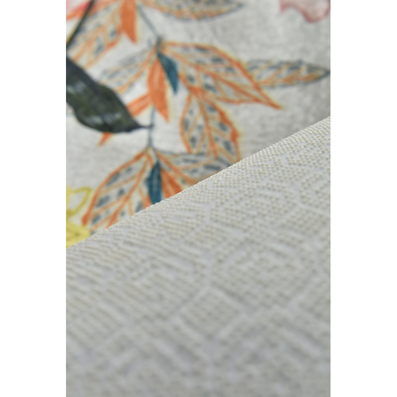 Zackary Flatweave Grey/Blue/Pink Rug, Runner 80 x 200cm