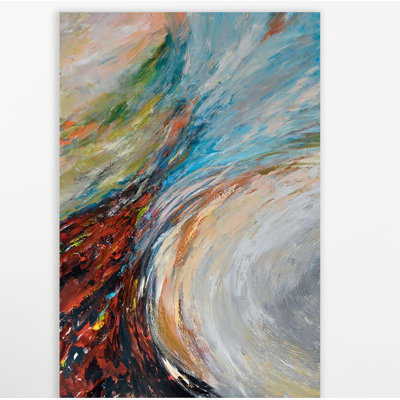Undercurrent - Artist Enhanced Canvas Print