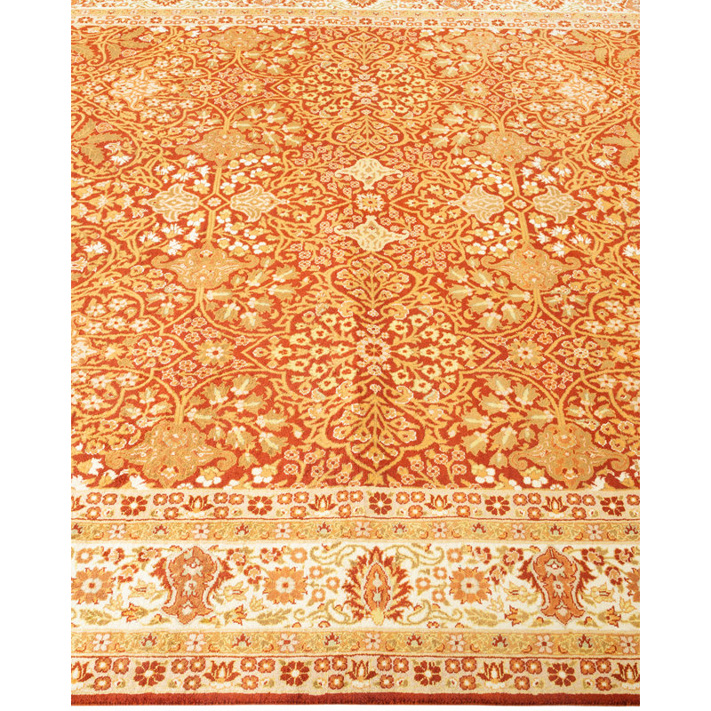 Classic One-of-a-Kind 6'1" X 9'2" Hand Knotted Area Rug