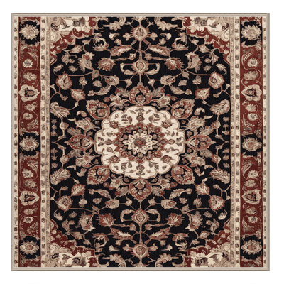 Tapis beige lavable à la machine