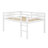 Wood Loft Bed With Ladder-1852317447