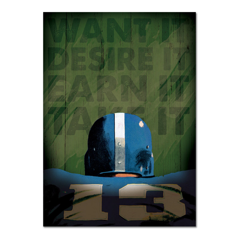 Touchdown Play - No Frame Painting on Glass