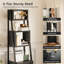 157cm H x 39cm W Metal Bookcase-1373835483