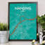 Nanjing City Map 1 Piece Wall Art-1773594735