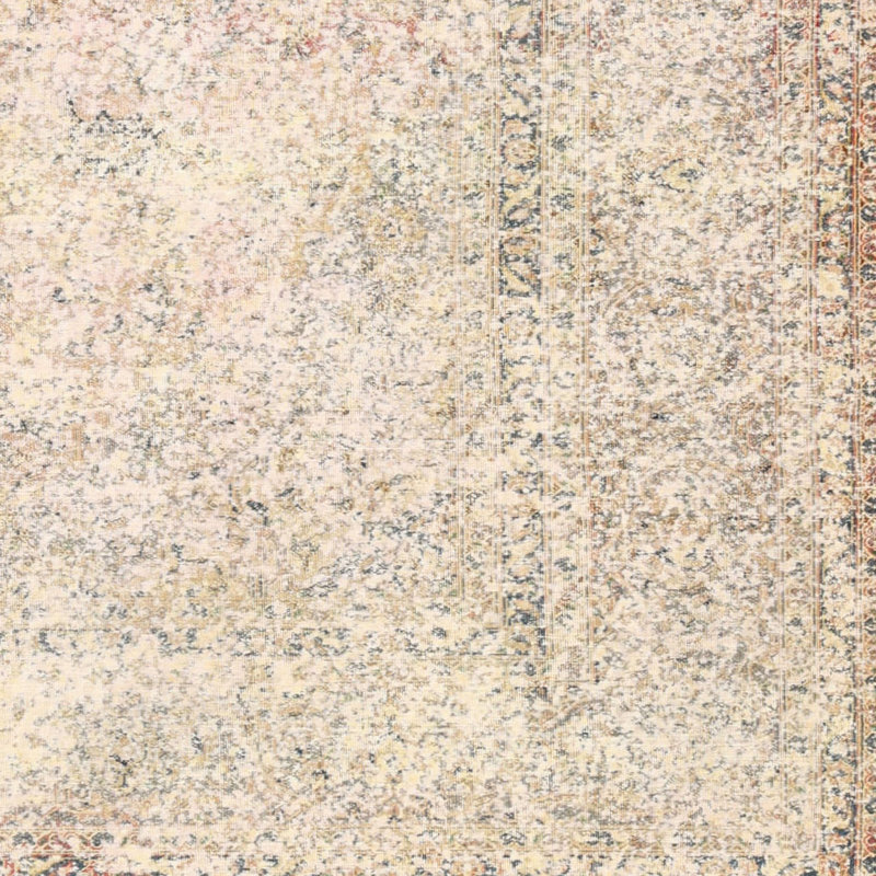 Tapis crème / gris, Carré 8 pi