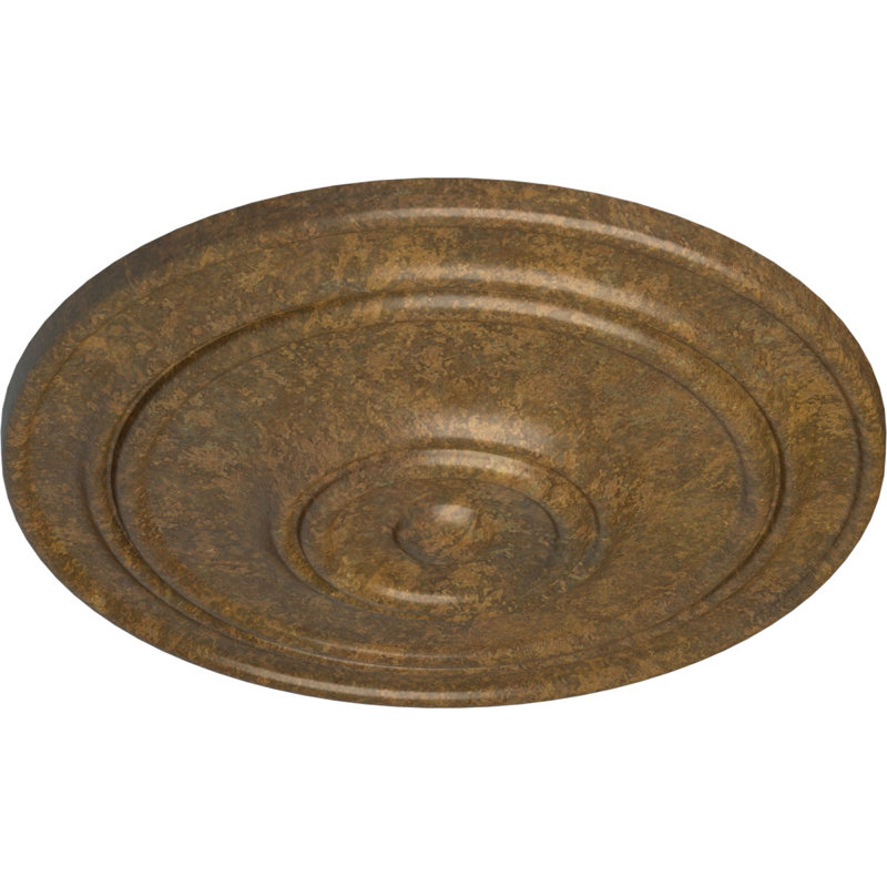 Médaillon de plafond classique Endurathane, 21 7/8 po x P 2 3/8 po (pour auvents jusqu'à 5 1/2 po), Bronze huilé
