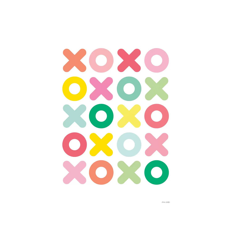 Love You Lots by Ann Kelle - Wrapped Canvas Print, 45.72cm H x 30.48cm W x 1.91cm D