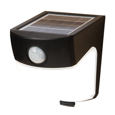 Solar Power Outdoor Security Wall Pack with Motion Sensor