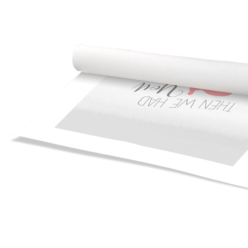 «Roll You», impression sur papier roulée, H 10 po x l 8 po x P 1 po