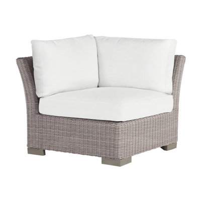 Club Woven Patio Lounge Chair with Cushions