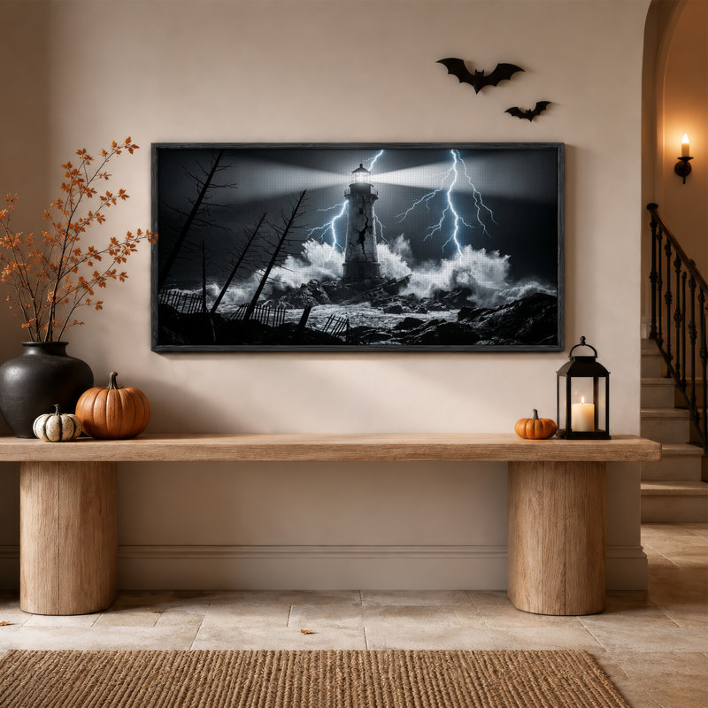 Art mural sur toile noir et blanc, L 46 po x H 24 po