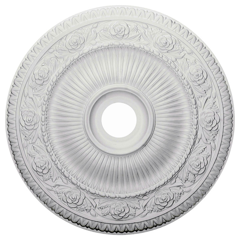 24 médaillons de plafond 24 1/4 po x 3 7/8 po x P 2 po Logan (convient aux auvents jusqu'à 6 1/8 po)