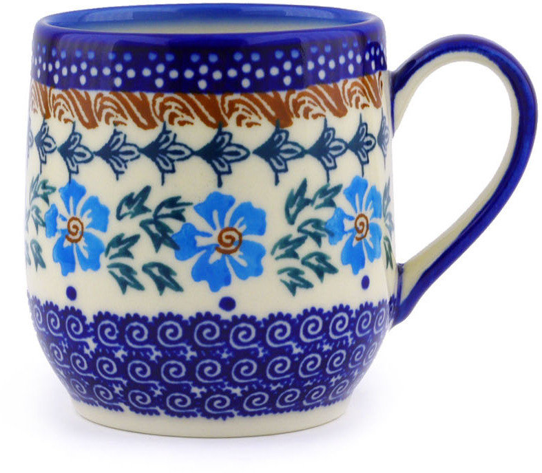 11 oz Polish Pottery Coffee Mug Polmedia