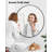 18 Inch Round Mirror For Wall, Gold Metal Frame Circle Mirror, Round Bathroom Mirror For Wall Decor-1136758937