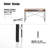 Desk with Built-in Outlets - Modern Office Desk with USB Charging Ports-1560338312