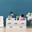 Wooden 7 Compartment Makeup Organiser
