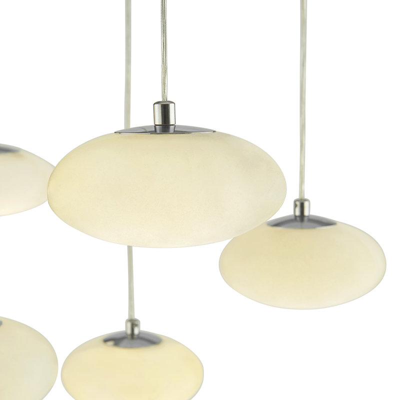 Spanish Alabaster Rectangular Chandelier