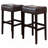 30" Backless Leather Counter Bar Stools