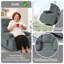 Fauteuil inclinable électrique surdimensionné avec télécommandes-2014459151