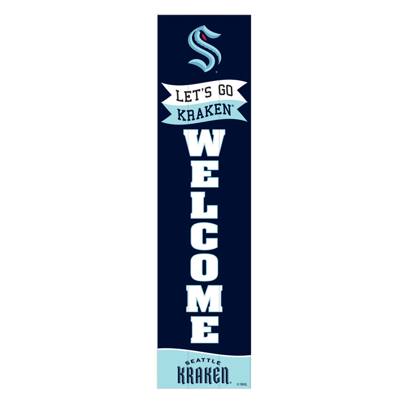 Enseigne murale 47 po NHL, LNH Krakens de Seattle