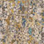 HOLLYHOCKS Wallpaper - Flax 9'10" - full height wallpaper