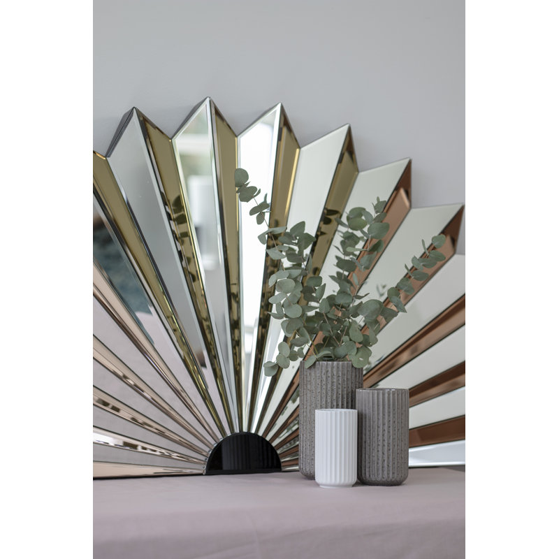 Handmade Glass Table Vase, White, 4.9" H x 2.8" W x 2.8" D