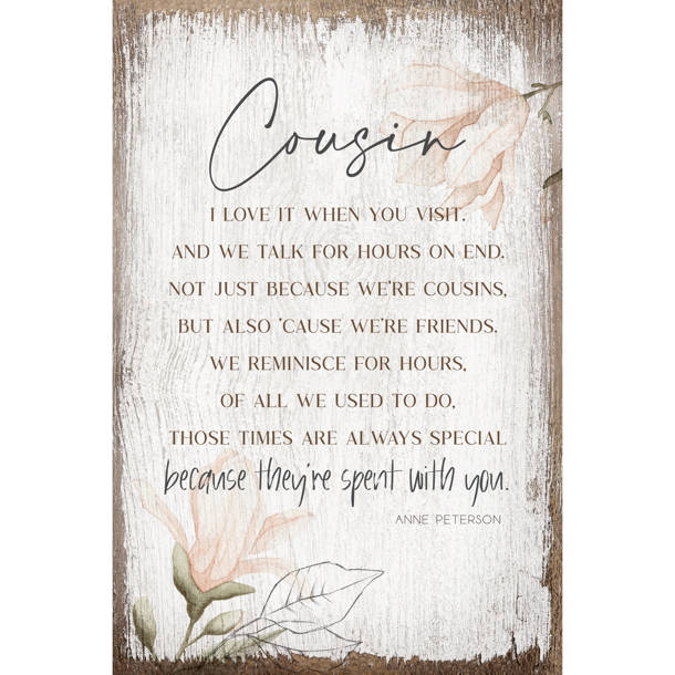 Trinx I Hope You Know Poem On Canvas Print | Wayfair