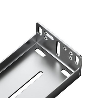 Drawer Slides Brackets, Drawer Rails for 100 LBS Side Mount Ball Bearing Rail, Heavy Duty Cabinet Drawer Bracket for Dresser Drawer Track Runners, Kitchen Replacement Part for DIY
