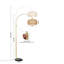 Lampe sur pied en rotin Arc-1943485838