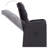 Garden Dining Set Black