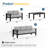 4-Piece Aluminum Patio Conversation Set With Cushions-1600284269