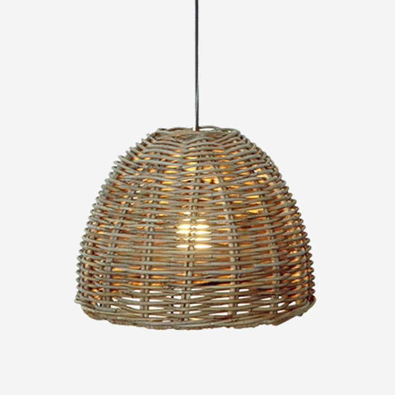 Mickie 1 - Light Natural Single Pendant, Small