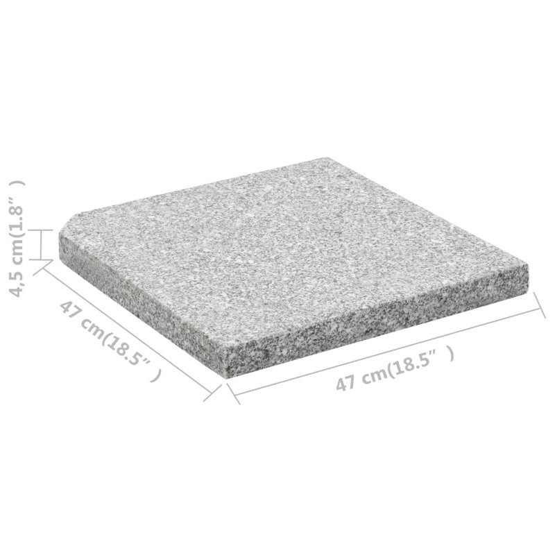 VidaXL Umbrella Weight, 220.5