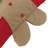 Gingerbread Man Wool Blend Pillow Cover