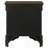 Demetra Cappuccino 2-Drawer Nightstand With Bail Handle