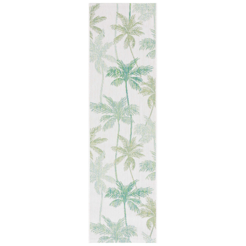 Courtyard Performance Floral Indoor/Outdoor Area Rug, Runner 2'3" x 8'