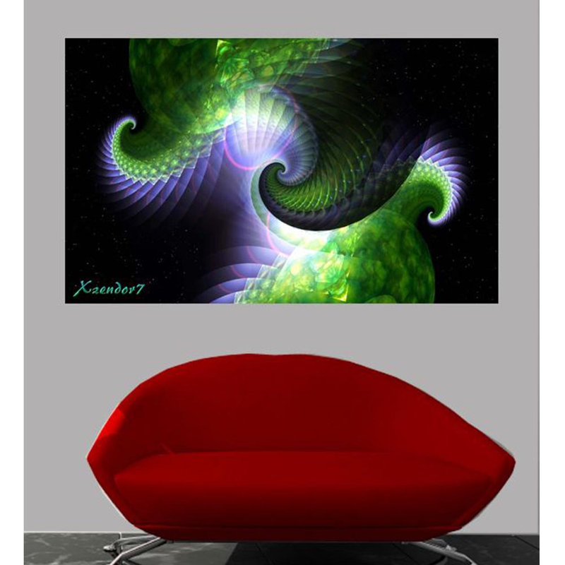 Non-Wall Damaging Wall Decal, 14.5" H x 24" W