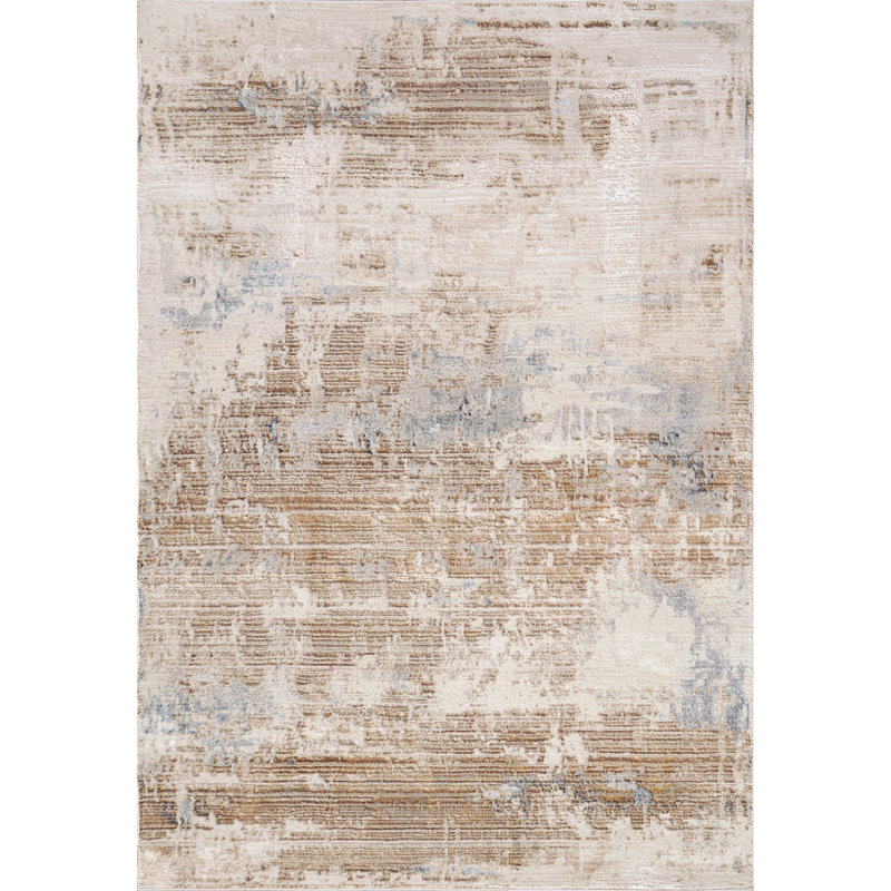 Abstract Rug, Rectangle 7'10" x 10'