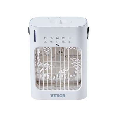 Climatiseur portatif 4-en-1 refroidisseur d'air par évaporation réservoir d'eau 700 ml
