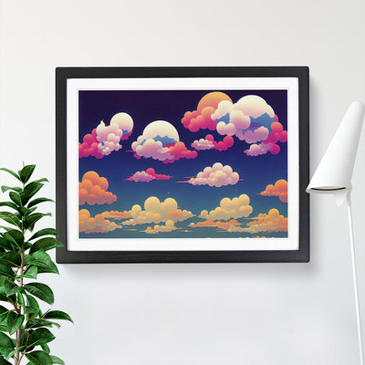 Bubblegum Clouds Vol.3 - Single Picture Frame Print