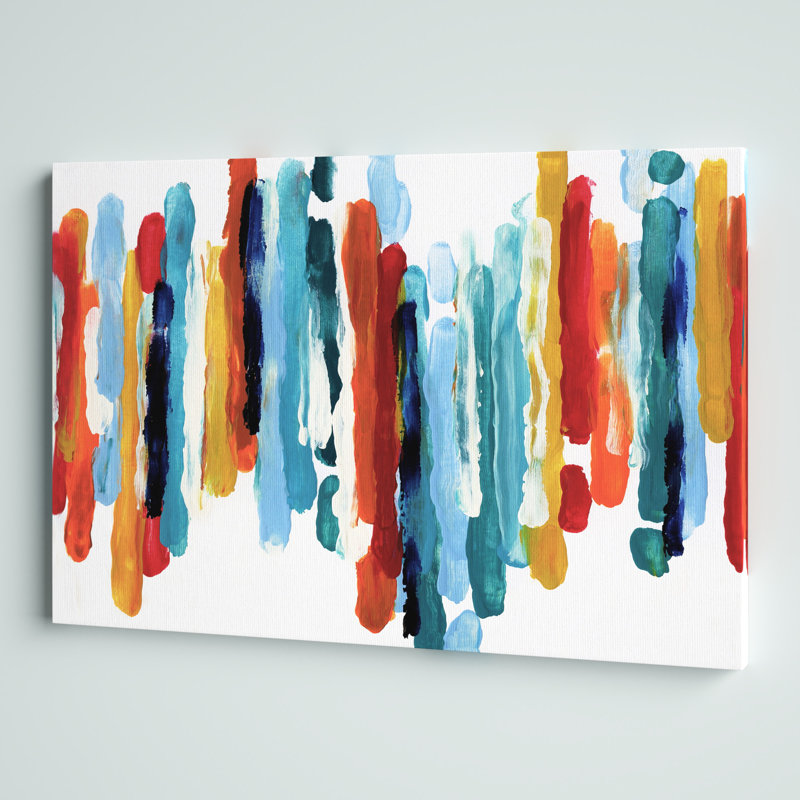 «Besima Captive Color I», reproduction d'art sur toile tendue, H 36 po x l 24 po x P 1 po