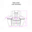 Fauteuil inclinable électrique avec DEL