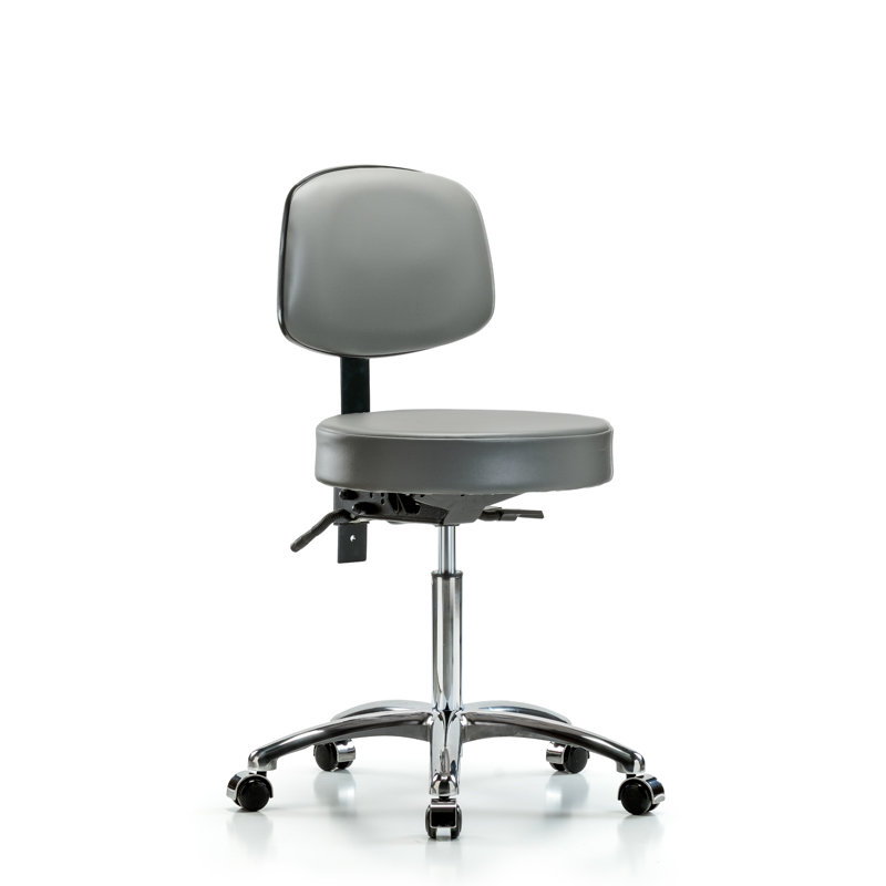 Chaise de bureau Kyanni Dorreatta, Roulettes, gris