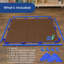 Big Screen Playpanel - Green With Feet-106539321