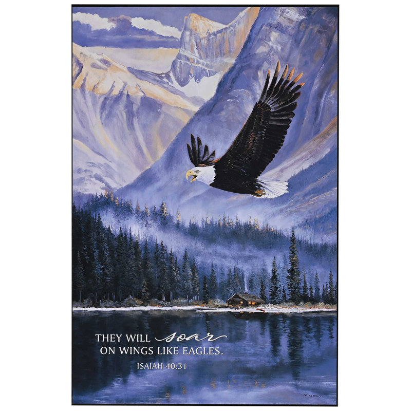 Wall Plaque They Will Soar