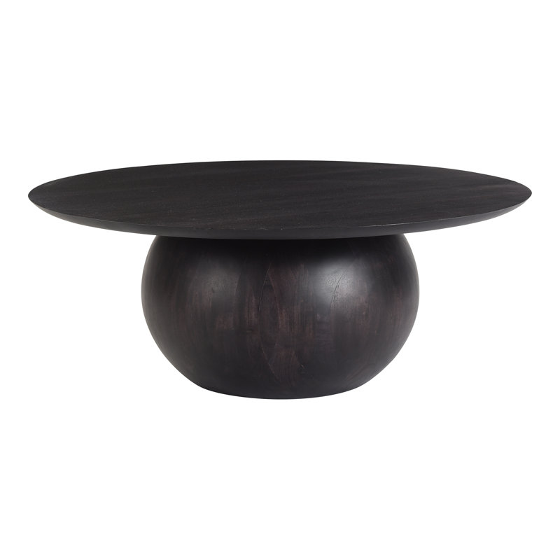 Table basse Rolf, H 14 po x L 35 po x l 35 po, Noir